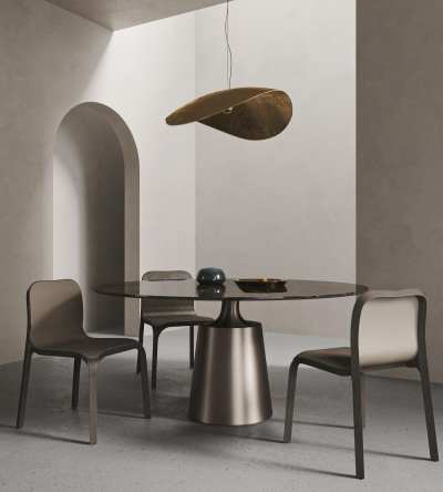 POLIFORM现代餐桌椅组合3D模型下载